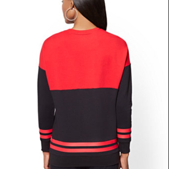 NWT -  NY&CO SOHO STREET - COLORBLOCK TUNIC TOP - Picture 2 of 6